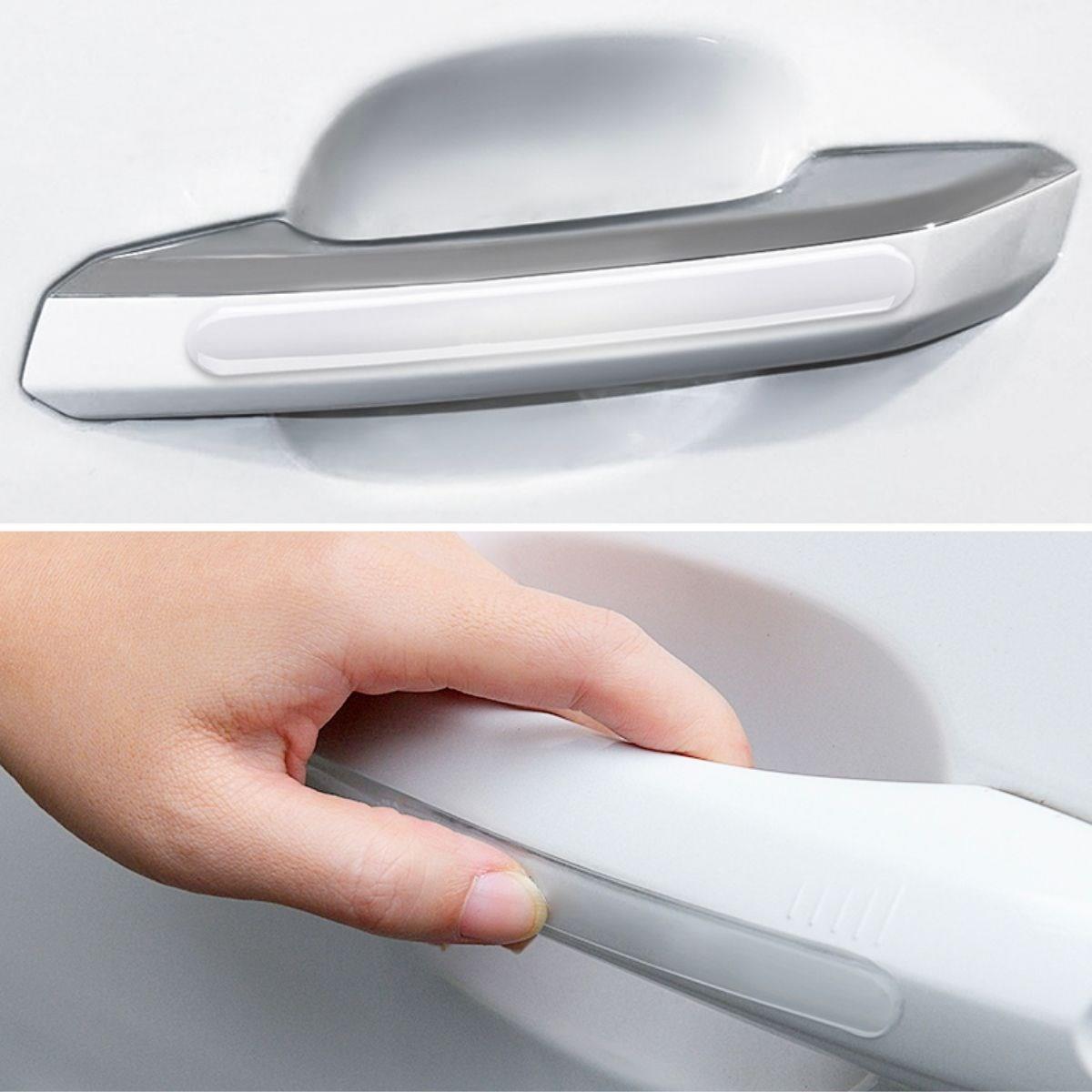 Oto Darbe Koruyucu Şeffaf Kendiliğinden Yapışkanlı Bantlar 4 Adet (5563) #3