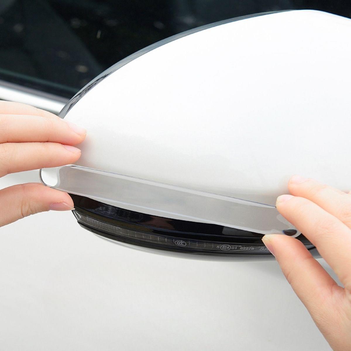 Oto Darbe Koruyucu Şeffaf Kendiliğinden Yapışkanlı Bantlar 4 Adet (5563) #4