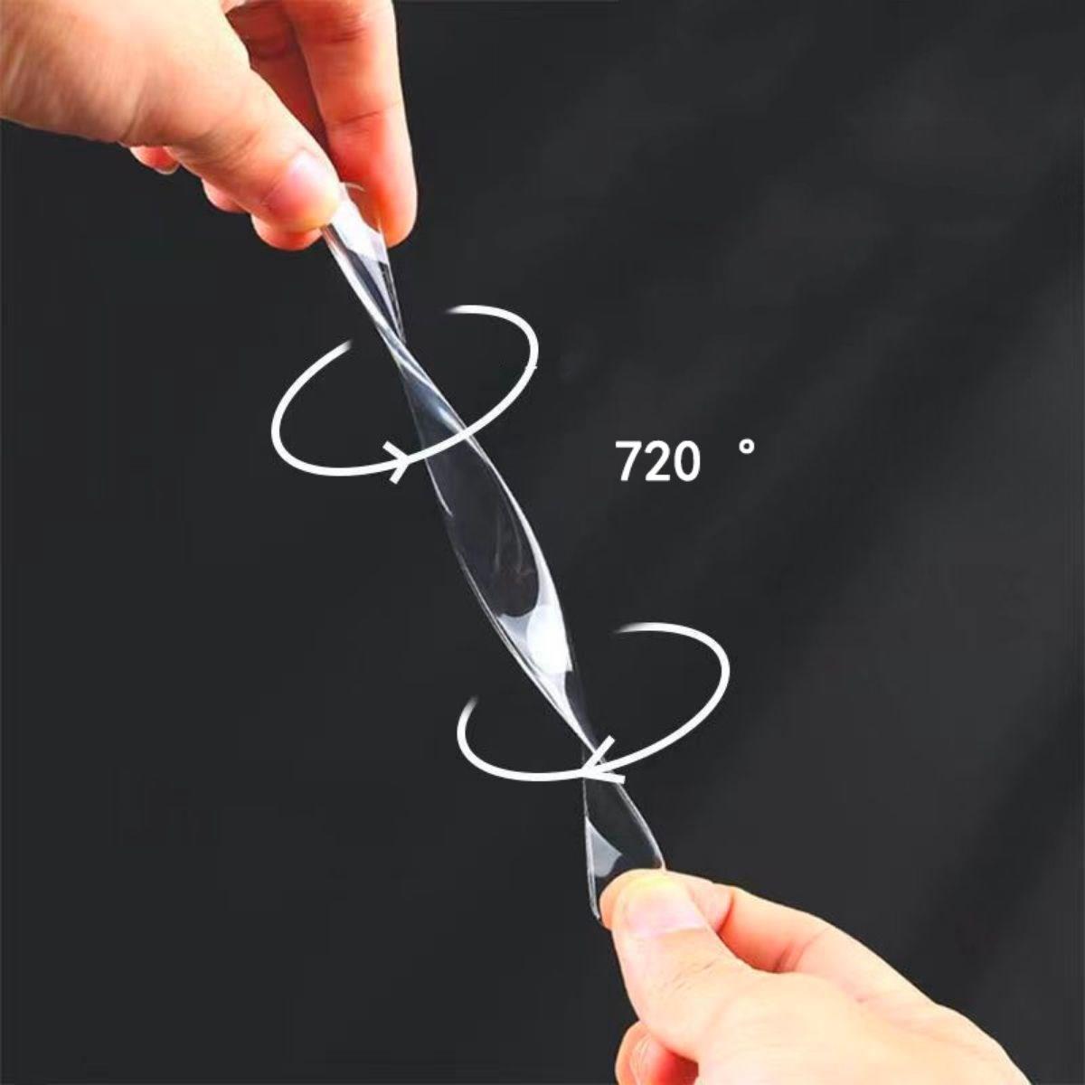 Oto Darbe Koruyucu Şeffaf Kendiliğinden Yapışkanlı Bantlar 4 Adet (5563) #5