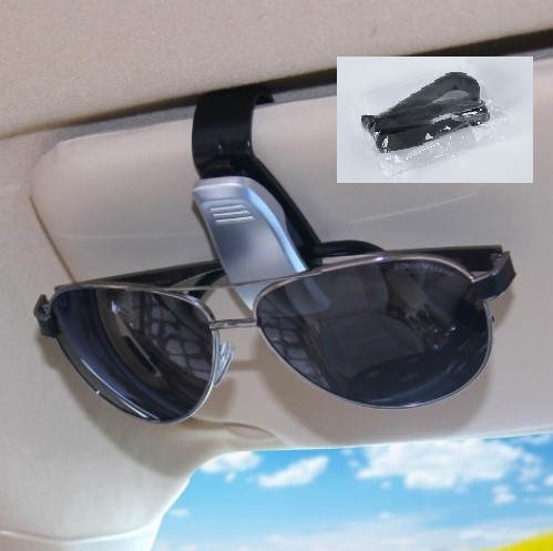 Car Visor Sunglasses Clip Holder with OPP Bag (5563)