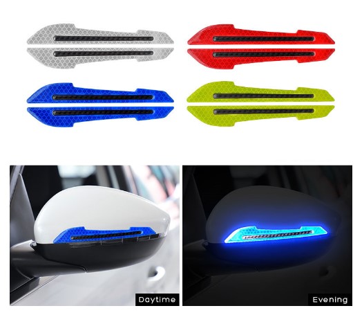 Car Mirror Impact Guard Reflective Stripe (5563)