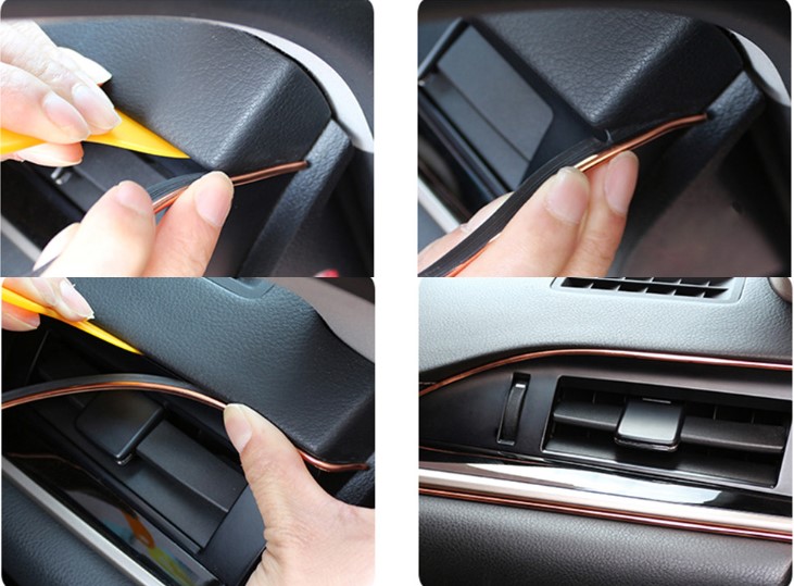 Auto Dekorstreifen 5 Meter Trim Streifen (5563) #4