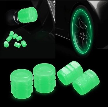 Phosphoreszierender Ventildeckel 3 Farben (5563) #3