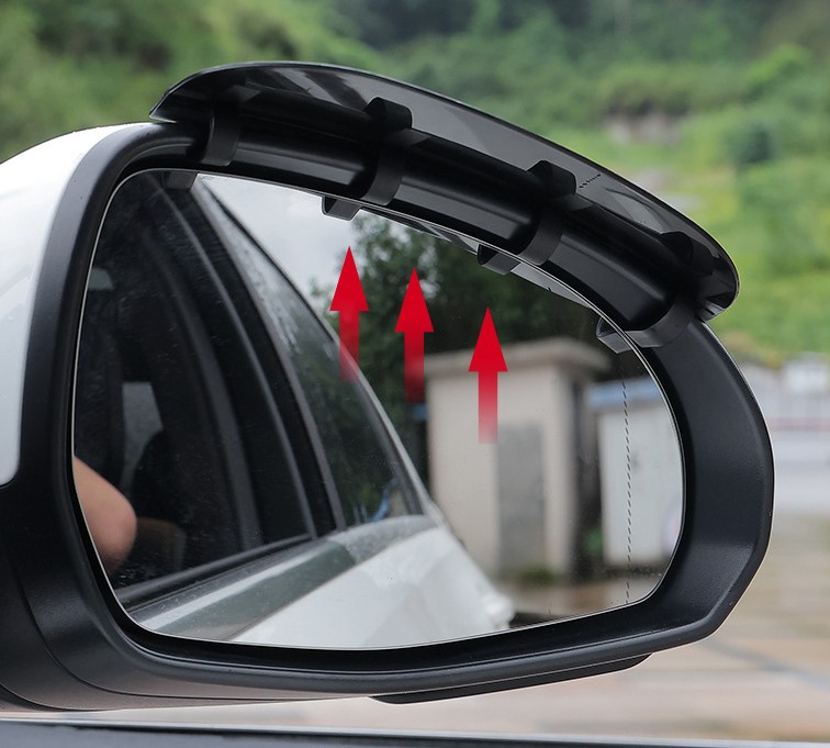 Auto-Spiegelregenschutz mit Kohlefaser-Design (5563) #5