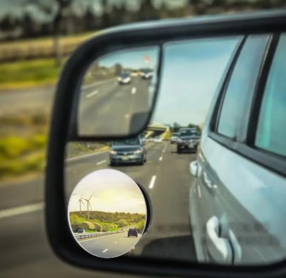 Frameless Adjustable Blind Spot Mirror Set of 2 (5563) #2