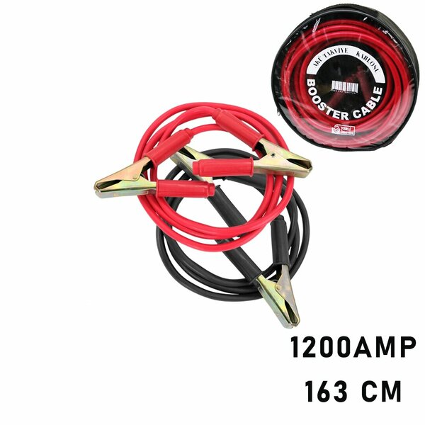 1200 AMP Battery Booster Cable 1.63M - Canvas Bag with Windo