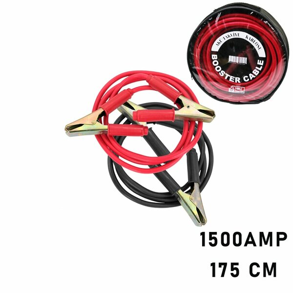 1500 AMP Truck Battery Booster Cable 175CM - Canvas Bag