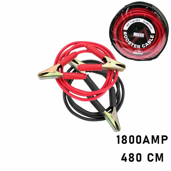1800 AMP Truck Battery Booster Cable 4.8M - Canvas Bag (5563