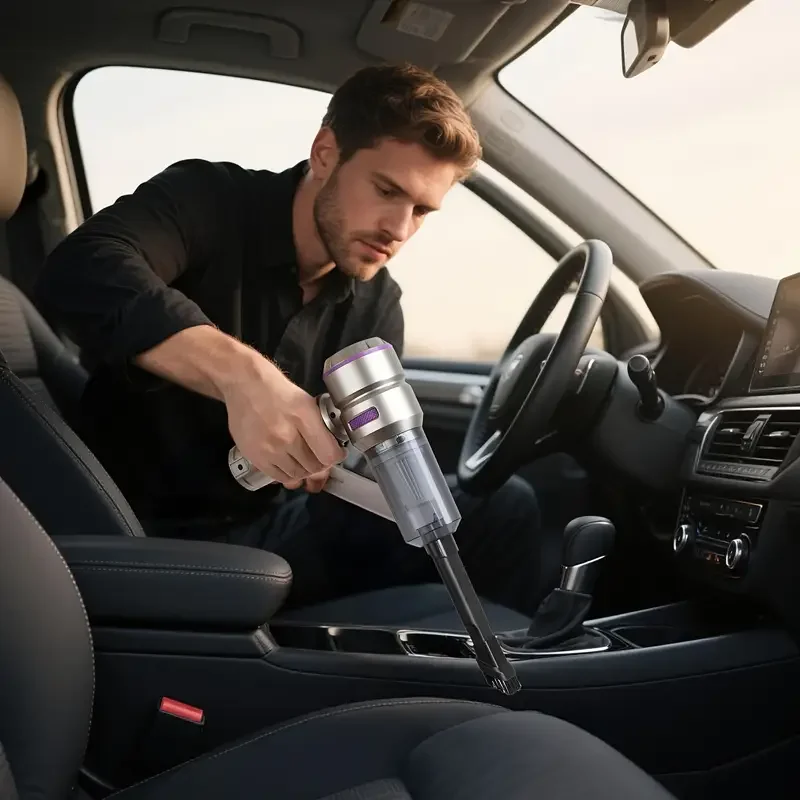 Araç Süpürgesi Kablosuz El Süpürgesi – 16000 Pa Fırçasız Motor (5563) #2