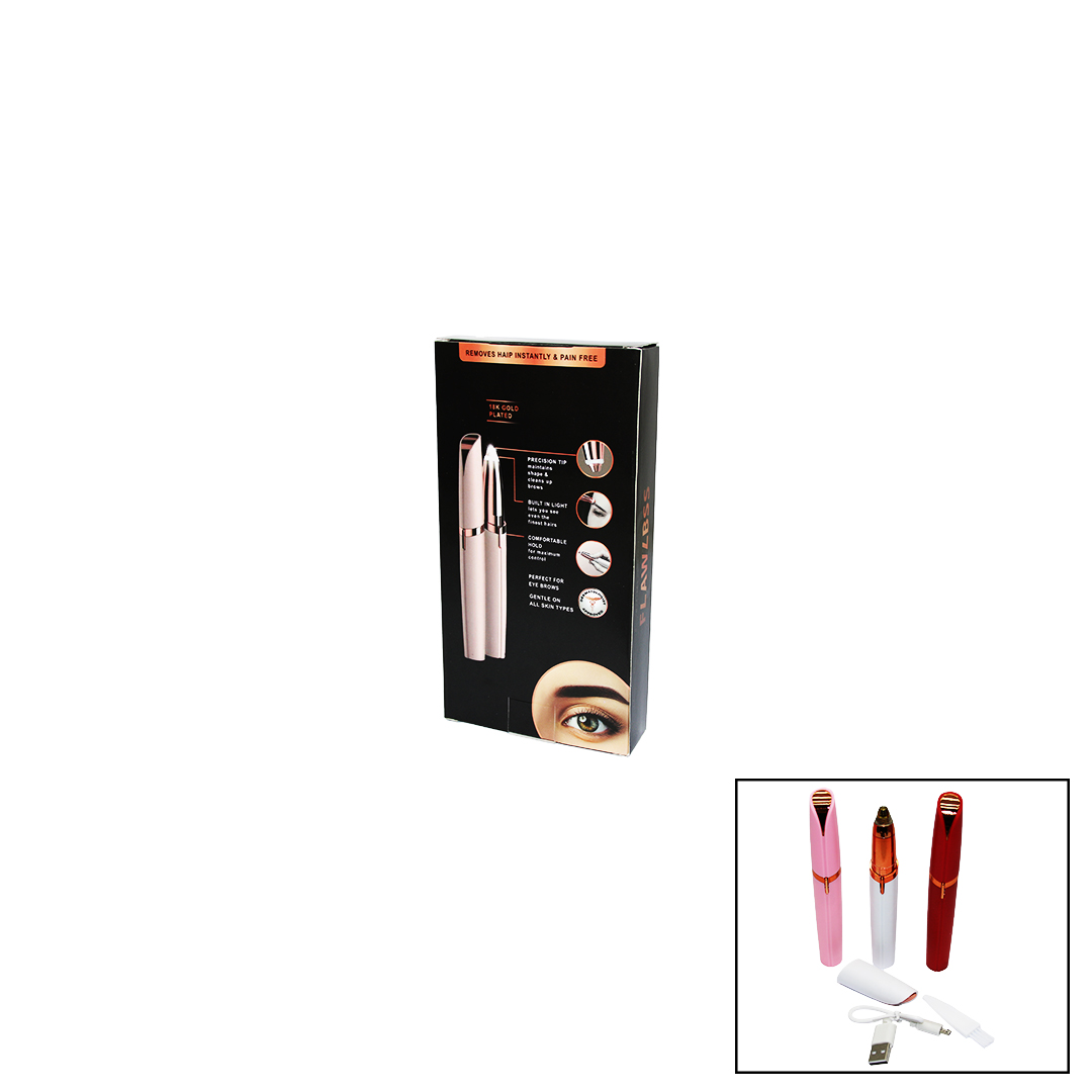 FLAWLBSS USB Rechargeable Pen-Style Hair Trimmer (5563)