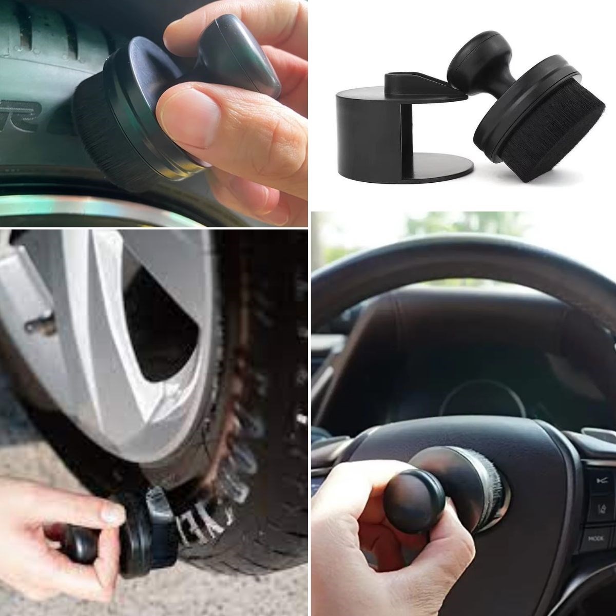 Oto Detay Temizlik Fırçası Yumuşak Tüylü Kapaklı Temizlik Fırçası (5563) #3