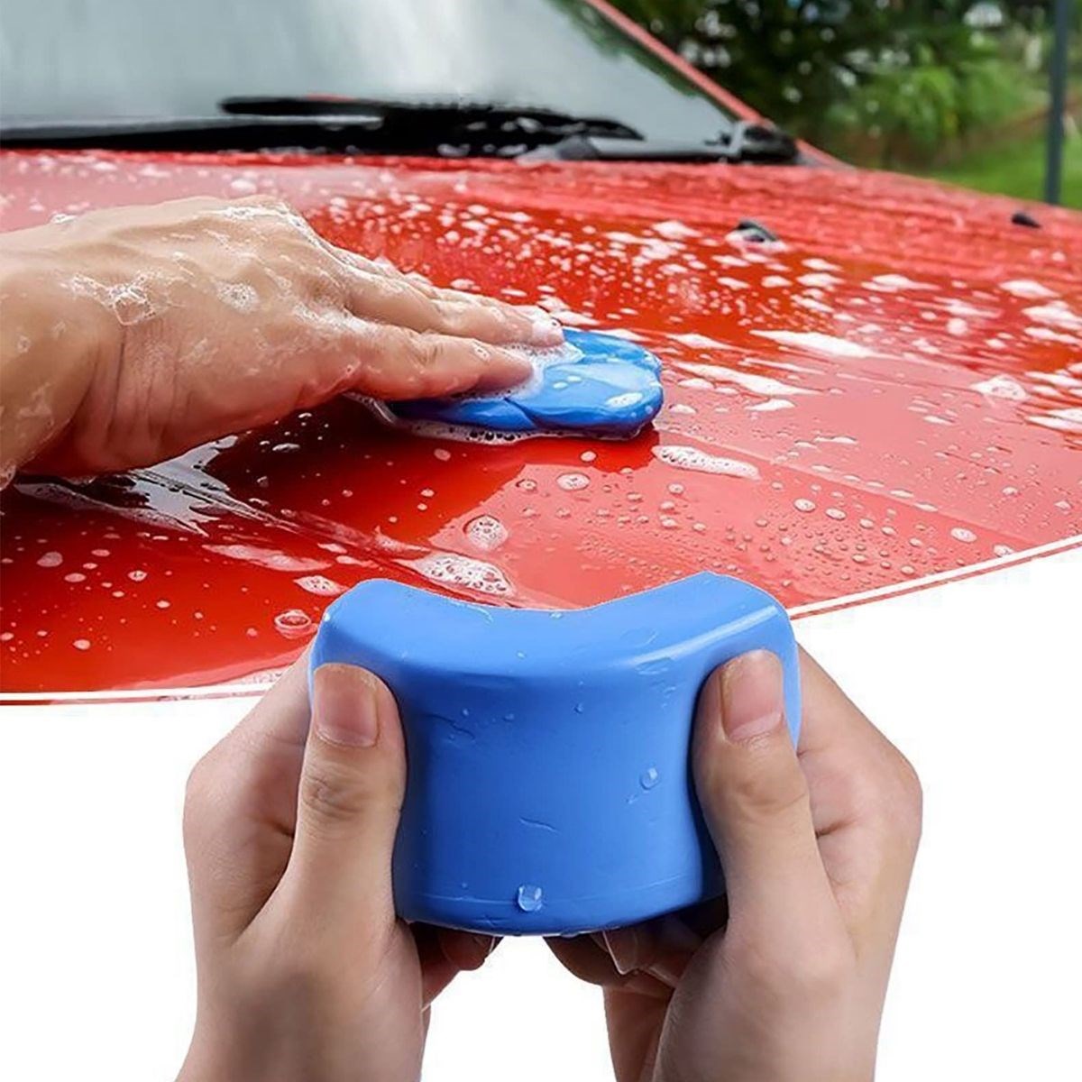 Auto Detail Cleaning Clay – Paint, Glass & Hood Clay Cleaner