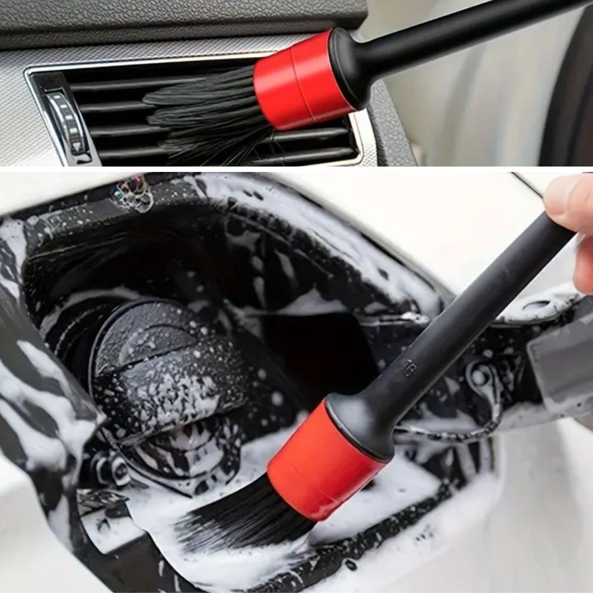 5’li Çok Amaçlı Araç İçi ve Dış Yüzey Temizlik & Detaylandırma Fırça Seti (5563) #3