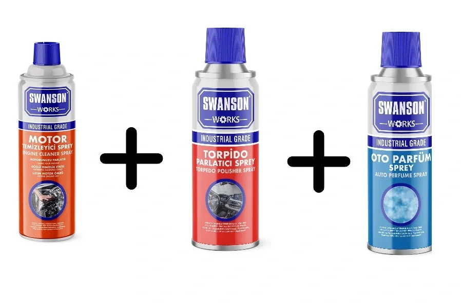 Swanson Works Armaturenbrett + Autoduft + Motorentfetter (5563) #2