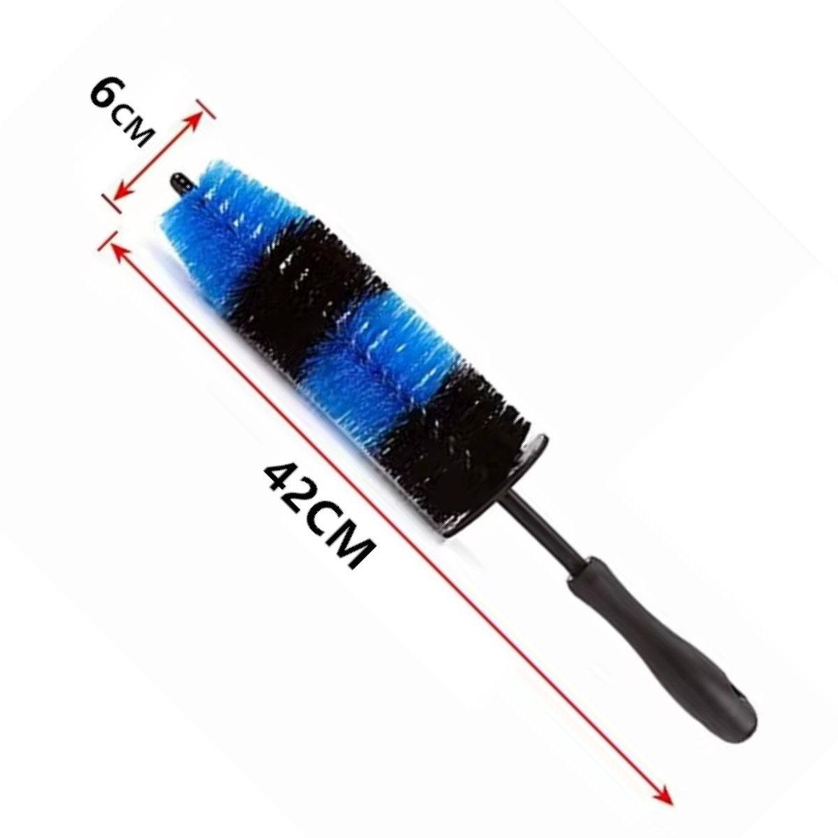 Ergonomische Felgen- und Reifenbürste – Starke Detailbürste für Fahrzeugreinigung (5563) #5