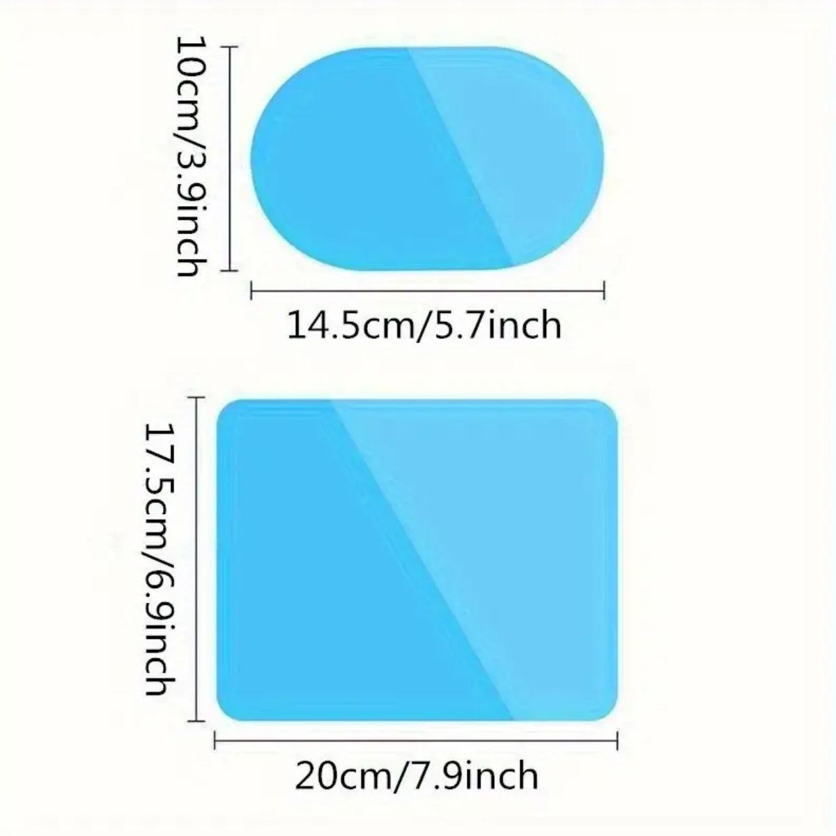 4-Piece Car Mirror Rain Repellent & Anti-Fog Film Set for Side Mirrors (5563) #5