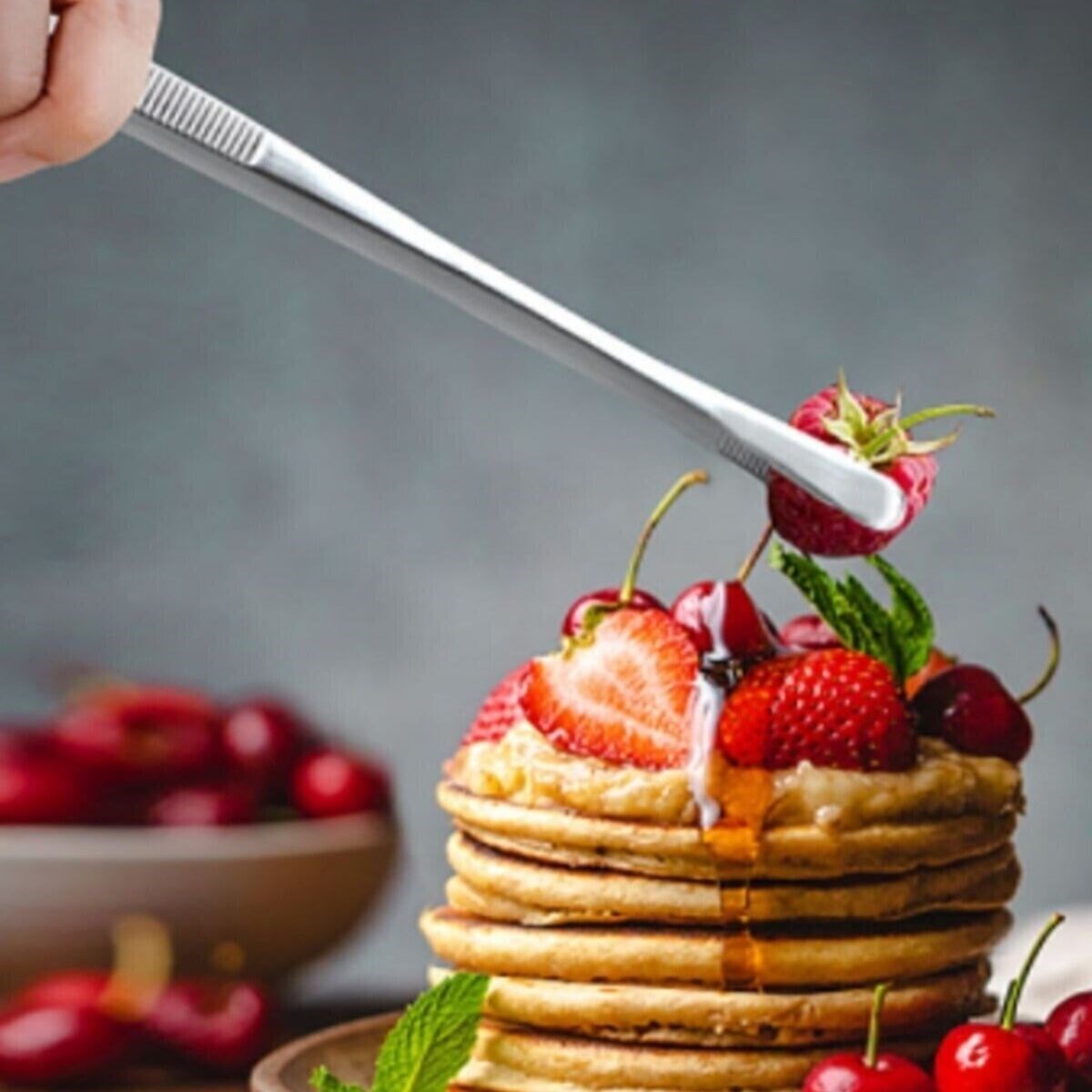 Lebensmittel-Servierzange Air Fryer Master Chef Küchenzange Fleischgrill Barbecue 30 cm (5563) #3