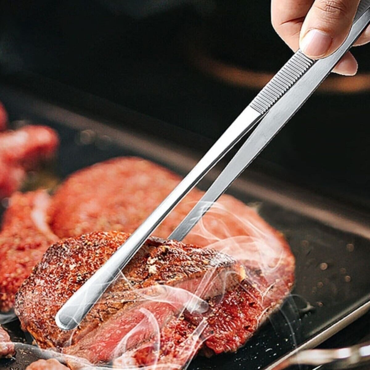 Lebensmittel-Servierzange Air Fryer Master Chef Küchenzange Fleischgrill Barbecue 30 cm (5563) #4