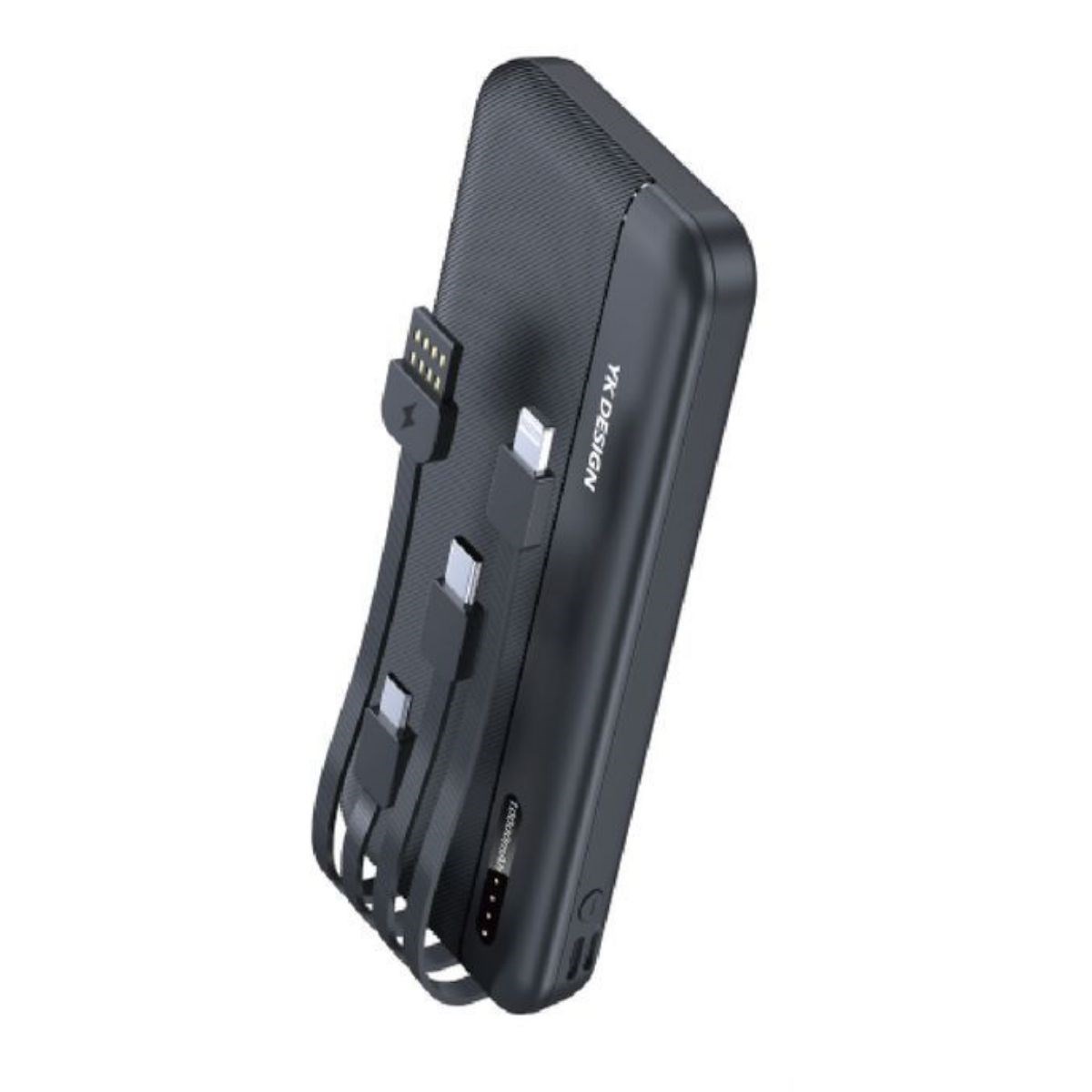 10000 mAh 4-in-1 Micro Type-C USB Lightning Fast Wireless Ch