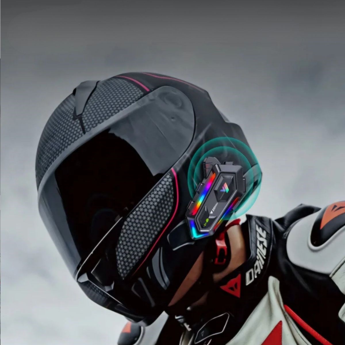 Y20 Motorsikletler İçin Kablosuz Bluetooth Kulaklıklı – Suya Dayanıklı, Uzun Ömürlü Batarya, Gürültü Engelleme Özellikli Kask Kulaklığı (5563) #3