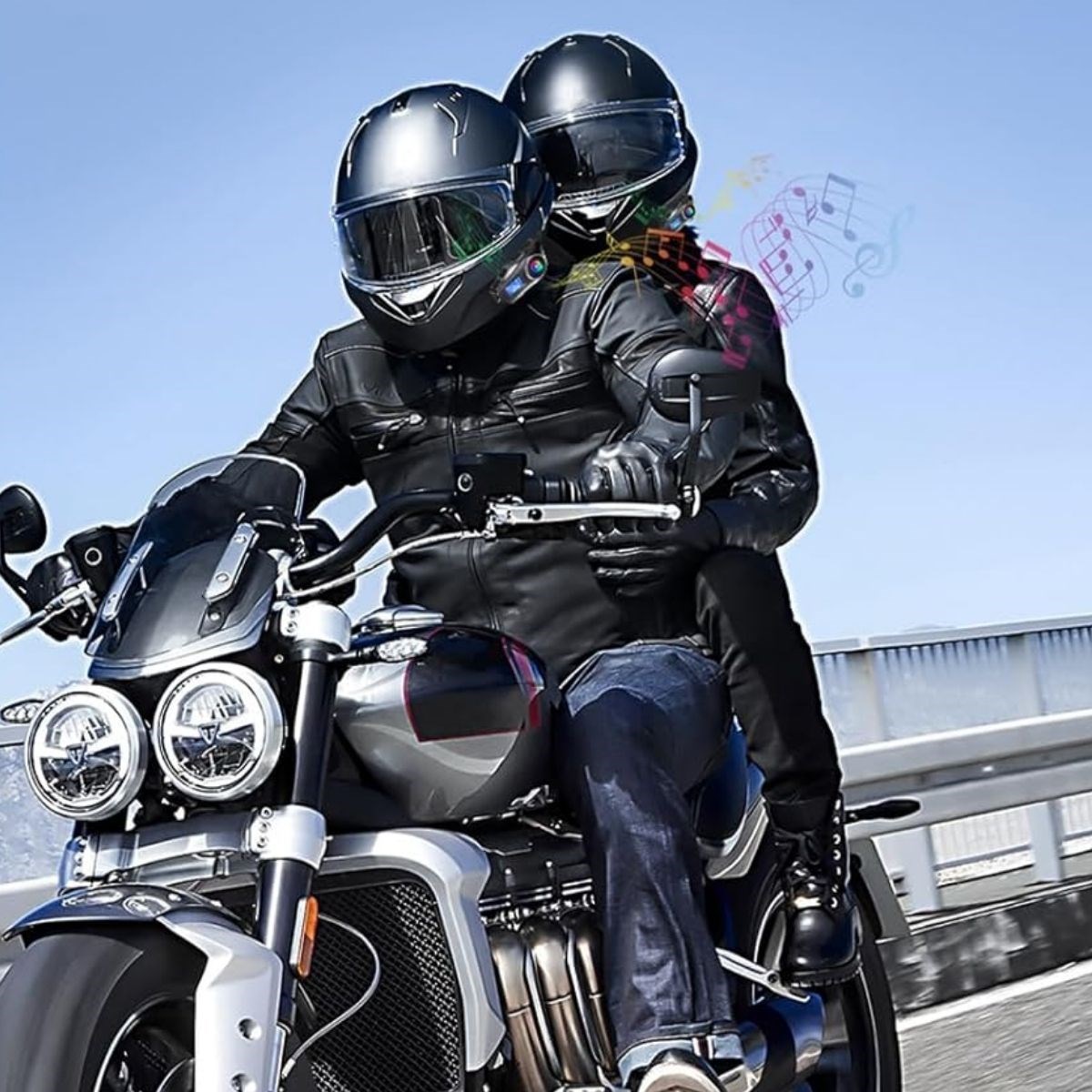 Y20 Motorsikletler İçin Kablosuz Bluetooth Kulaklıklı – Suya Dayanıklı, Uzun Ömürlü Batarya, Gürültü Engelleme Özellikli Kask Kulaklığı (5563) #4