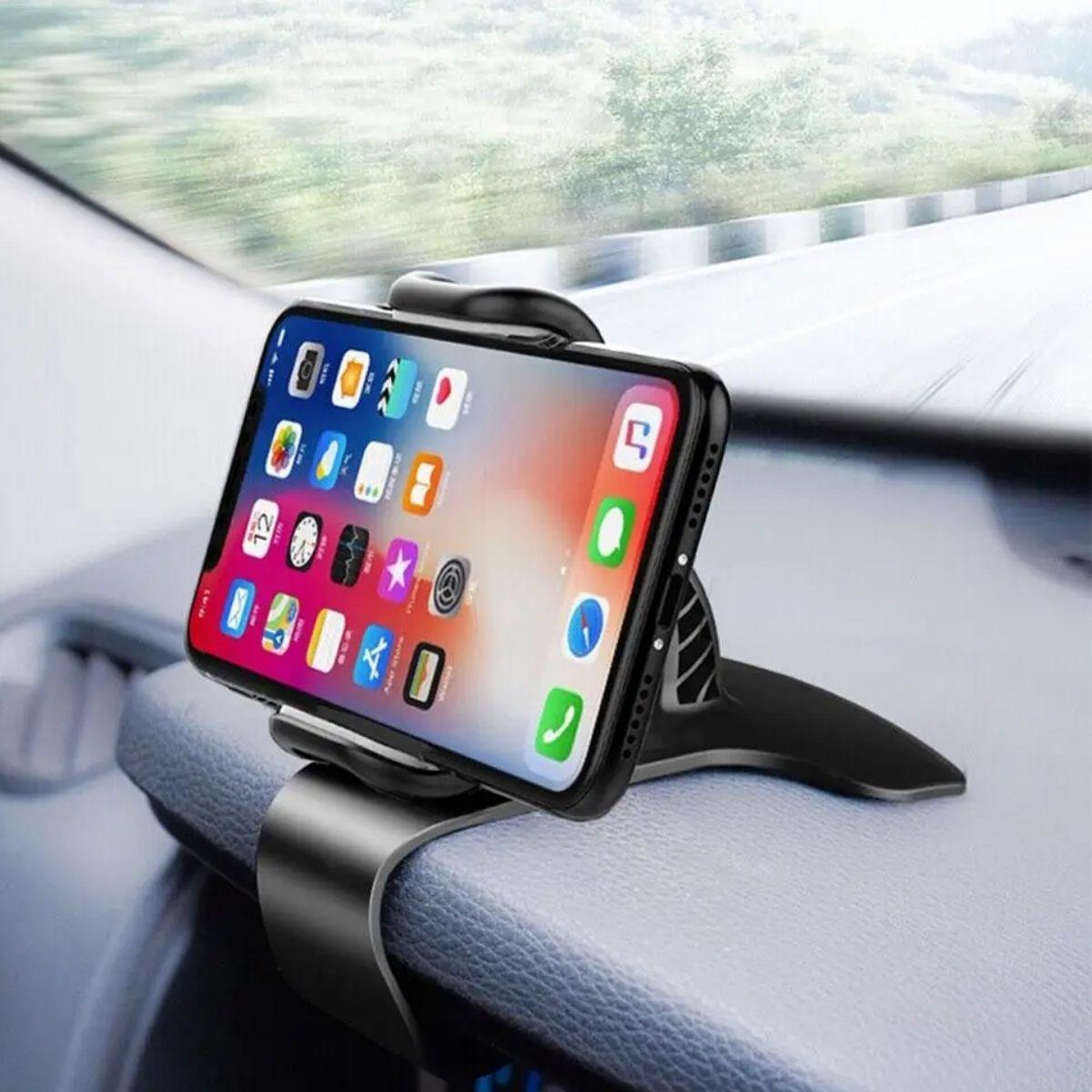 Car Console Phone Holder with 360° Rotating Head (5563) #5