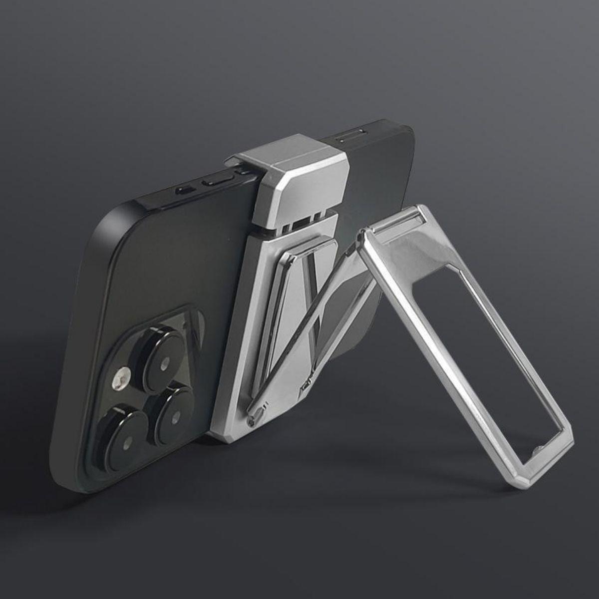 360 derece Dönen Tüm Telefon Tipleri İle Uyumlu Metal Telefon Standı Braket (5563) #5