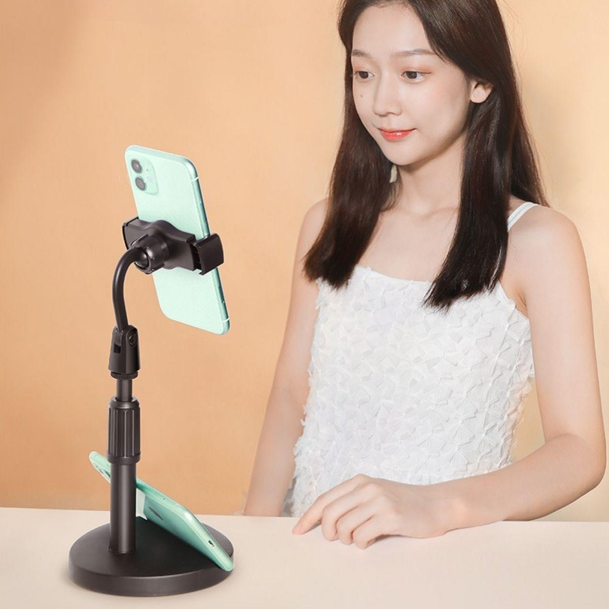 Desktop Tablet- und Telefonhalter Kunststoff Schwarz (5563) #3