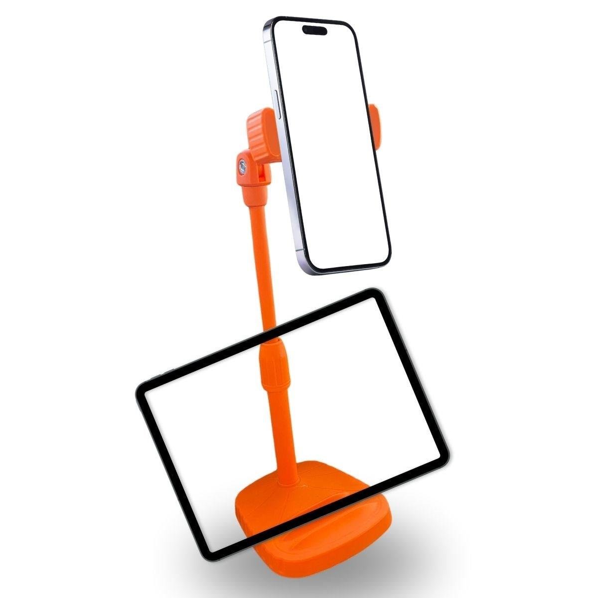 Kunststoff-Tablet- und Telefonhalter für den Schreibtisch Orange (5563) #3