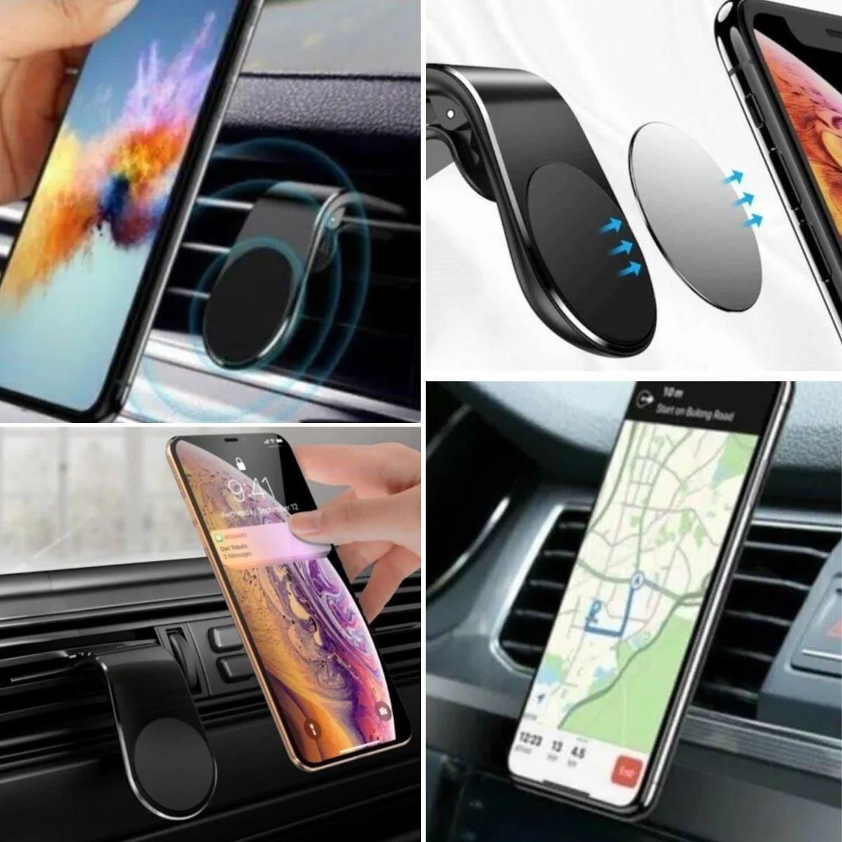 Magnetic Car Phone Holder with Clip for Air Vent (5563) #4