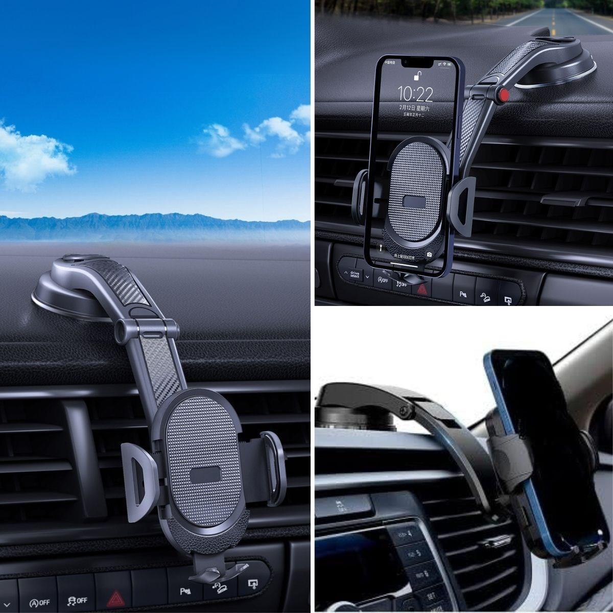 Strong Suction Cup Dashboard Phone Holder for Cars (5563)