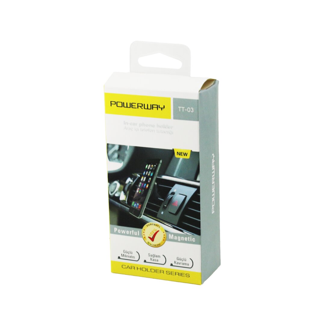 Magnetic Car Phone Mount with Dashboard Attachment (5563)