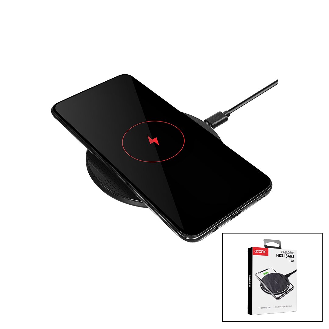Desktop Wireless Fast Charger 3.1A - 15W AS-W150 (5563)