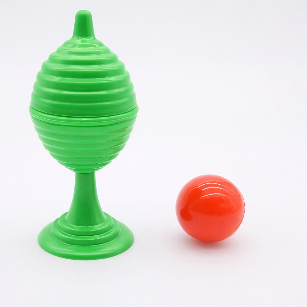 Yeşil Renk Sihirli Kupa Top Kaybetme Oyunu 7 cm (5563) #3