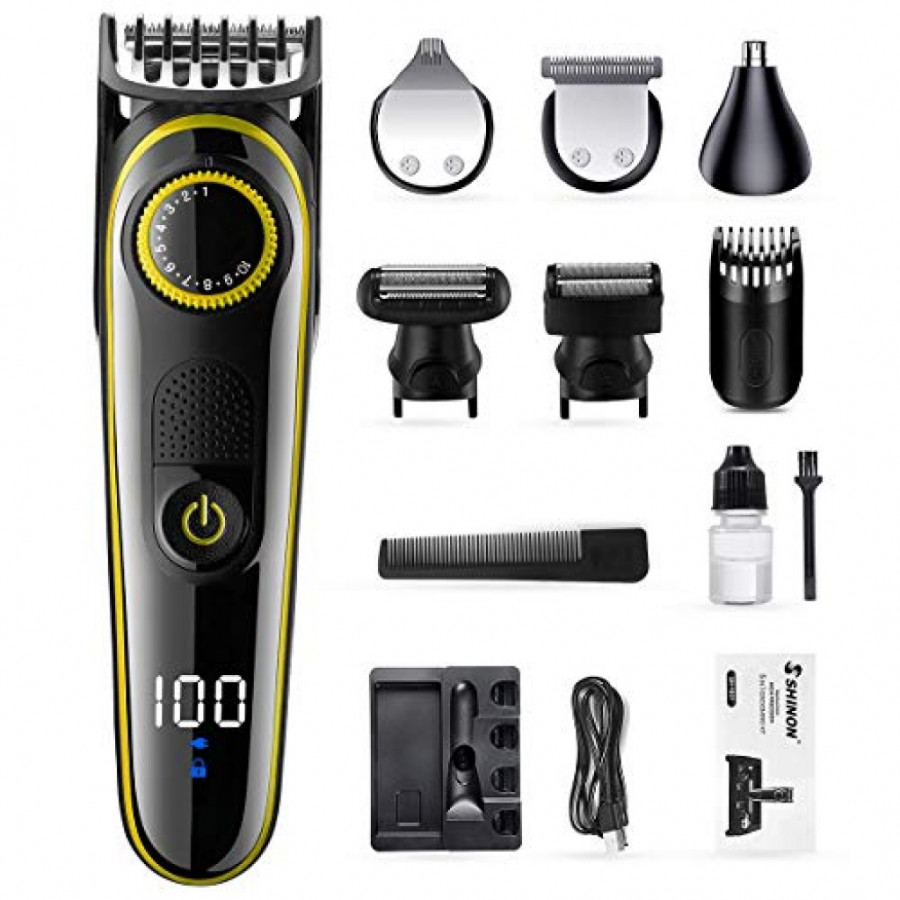 5in1 Fonksiyonlu Turbo Motorlu Saç Sakal Kesme Tıraş Makinesi Burun Kulak Ense Favori Tüm Vücut (5563) #2