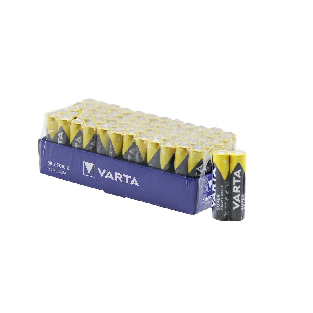 VARTA Thin Battery AAA 60PCS (5563)
