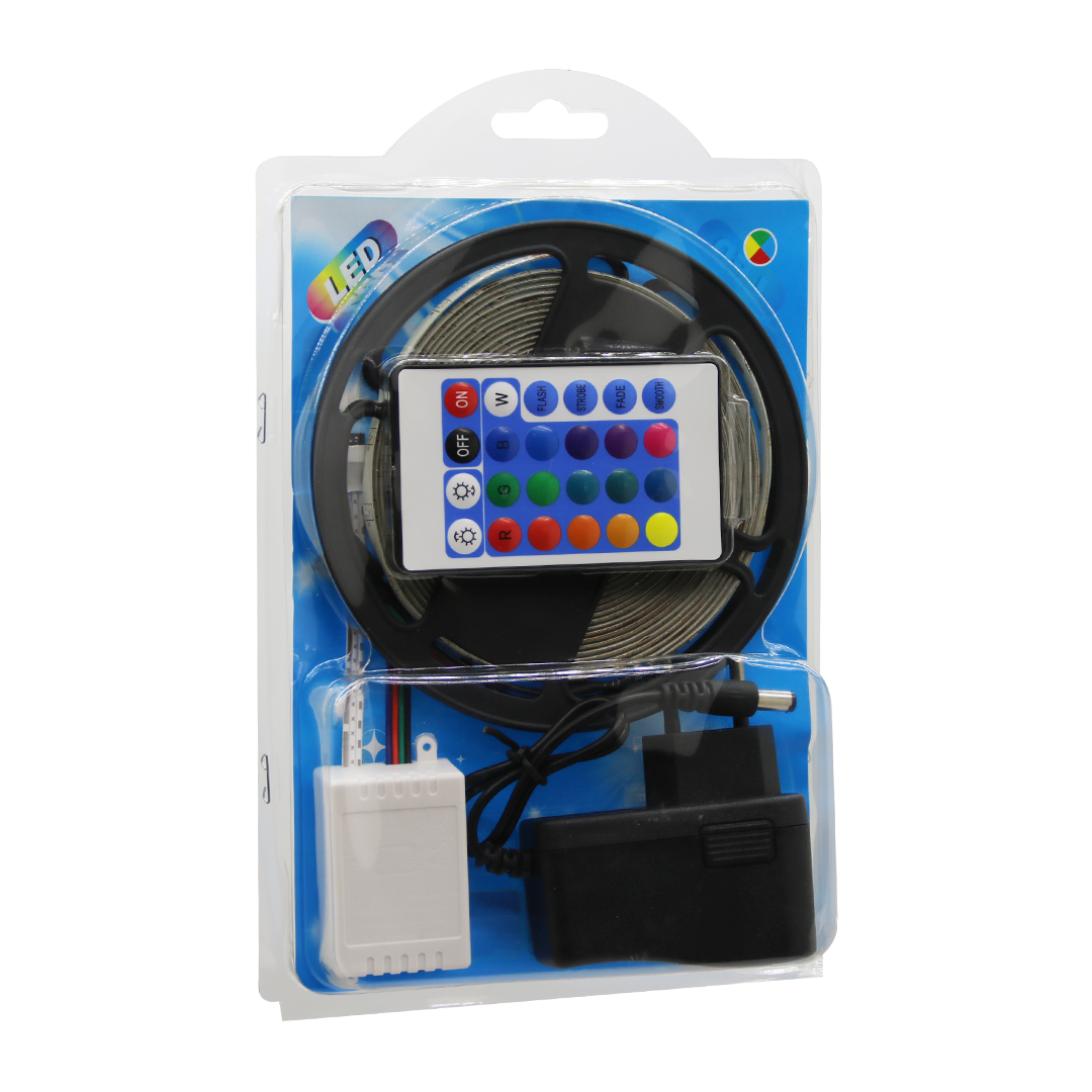 LED RGB Remote Control Strip Light 5M (5563)