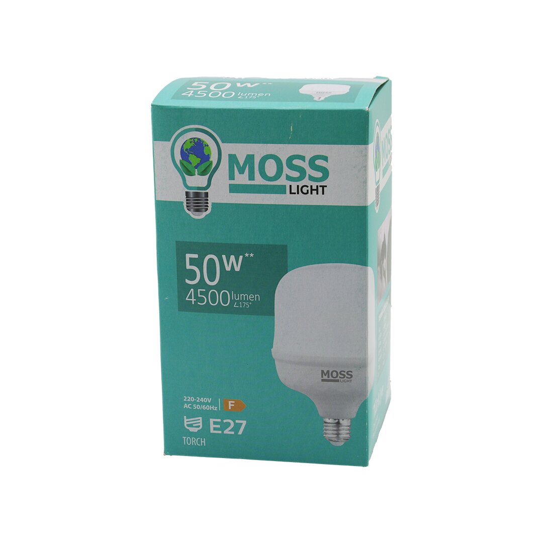 50W TORCH LED Bulb Plastic E27 4500 Lumen 175° 5000H Life IP