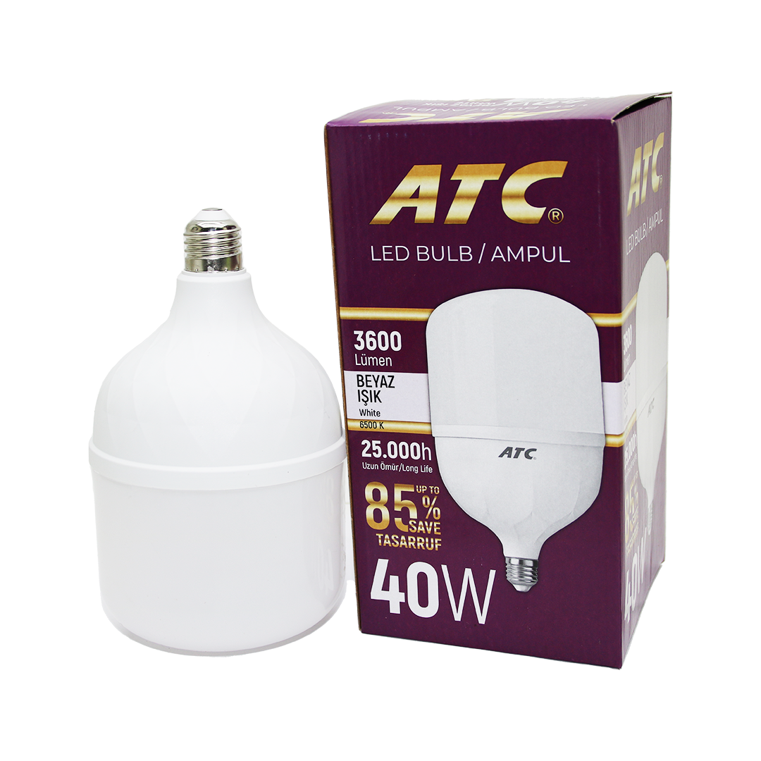 40W Torch LED Bulb White E27 (5563)