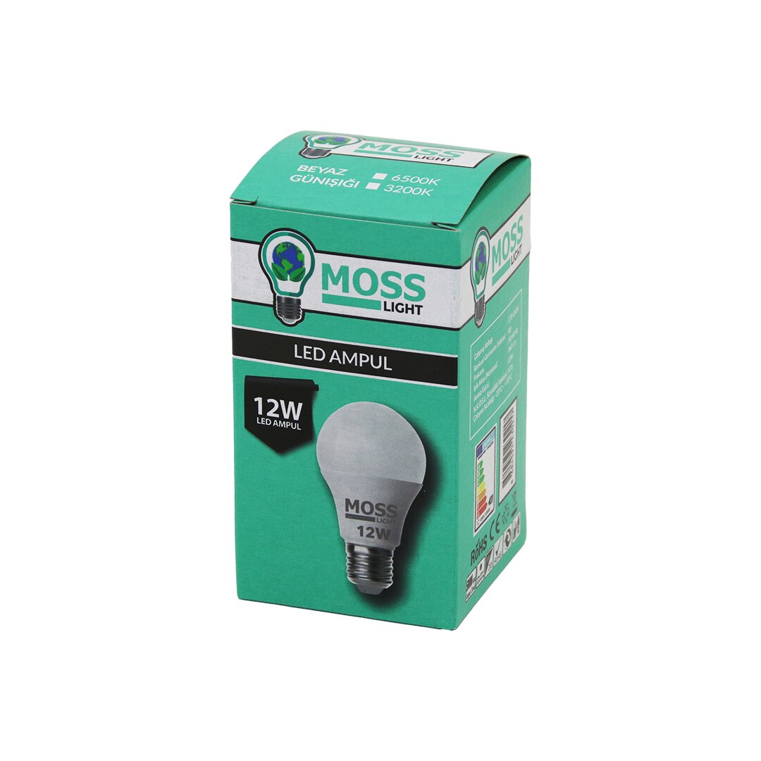MOSS LIGHT 12W White LED Bulb E27 960Lm 6500K (5563)
