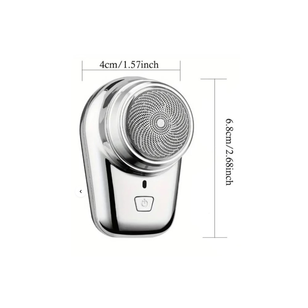 Mini Shaver Zero Beard Portable Rechargeable Trimmer IPX6 (5563) #3