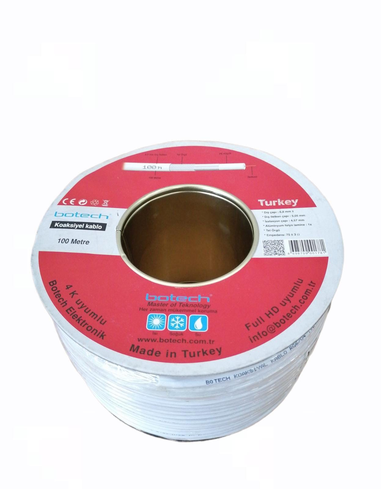 100M Satellite Antenna Cable RG 6U (5563)