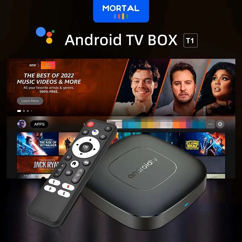 Mortal T1.Android Tv Box 2gb Ram -16 gb Hafıza Android 12 Tvbox (5563) #3