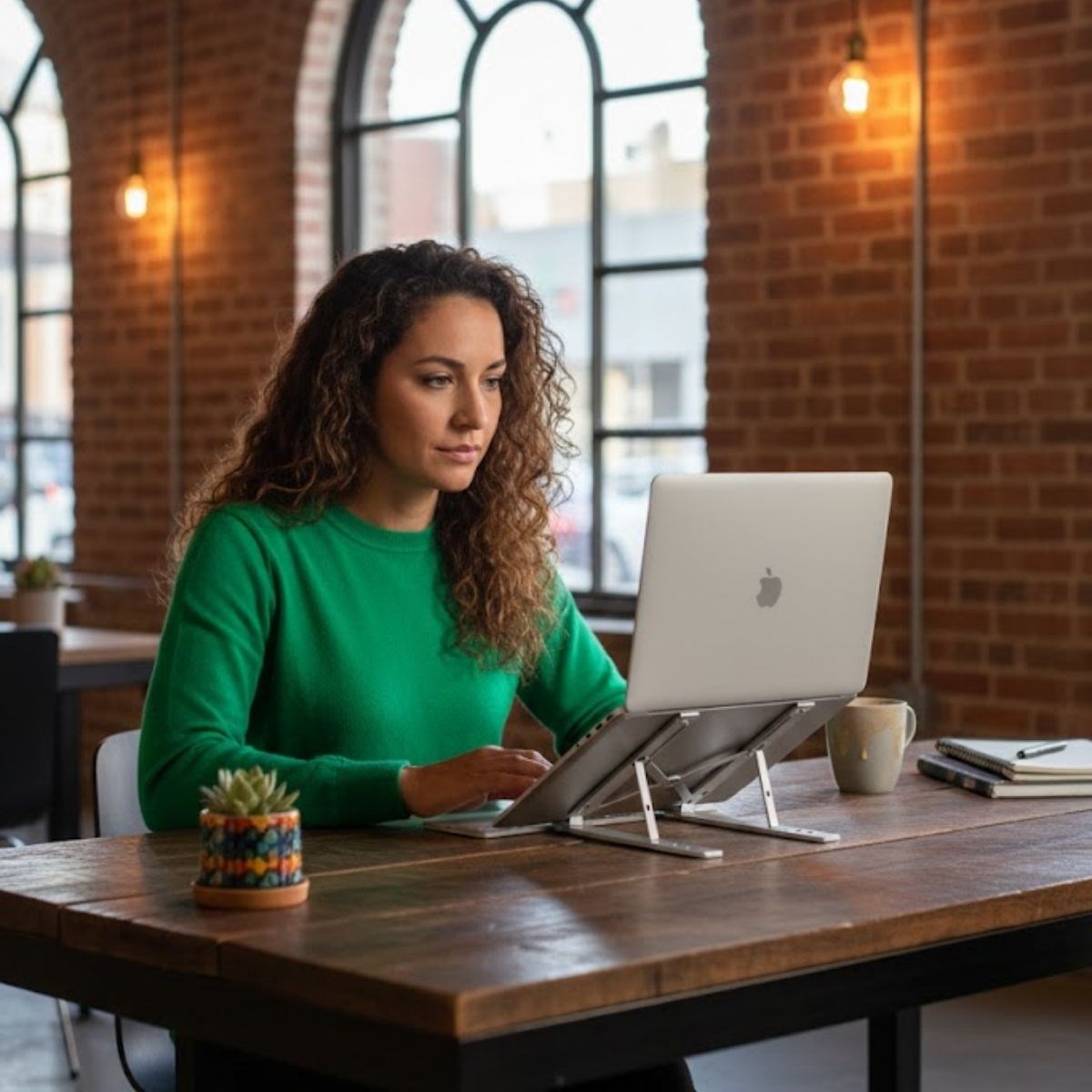 Plastik Katlanır Tablet Standı – Ayarlanabilir Açılı, Taşınabilir Masaüstü Telefon ve Tablet Tutucu Stand (5563) #5