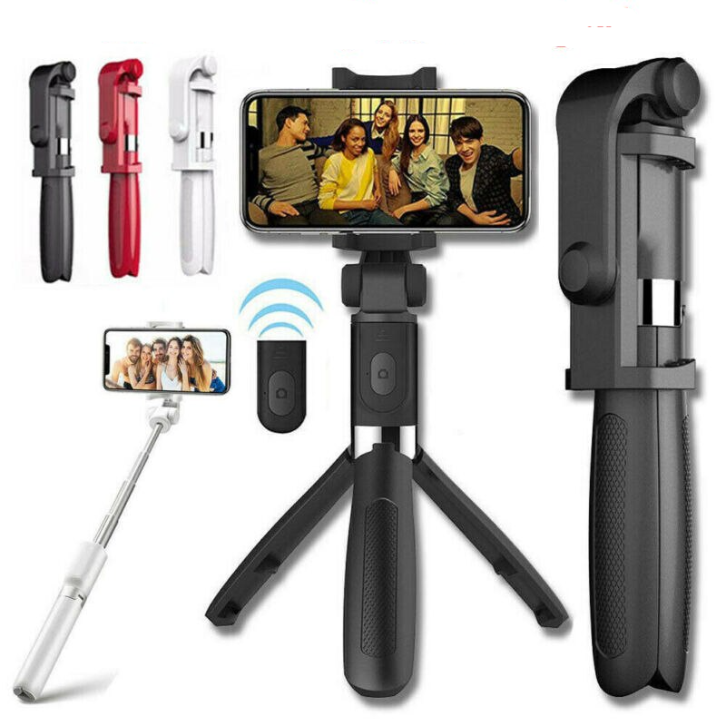 Selfie Stick L01 Bluetooth Kumandalı Selfie Çubuğu Tripod Mo