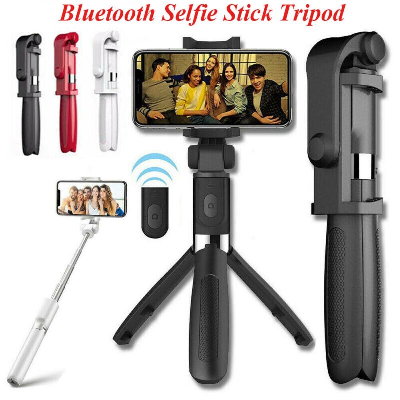 Selfie Stick L01 Bluetooth Kumandalı Selfie Çubuğu Tripod Monopod (5563) #2