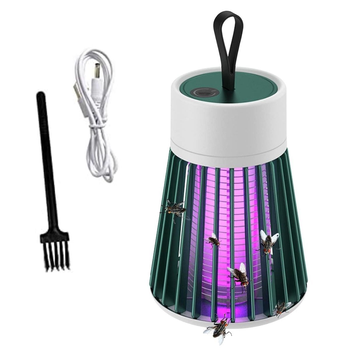 İç ve Dış Mekanlar İçin Şarjlı Sinek Öldürücü Sivrisinek Kovucu,UV Işıklı Sineksavar Taşınabilir Gece Lambası (5563) #4