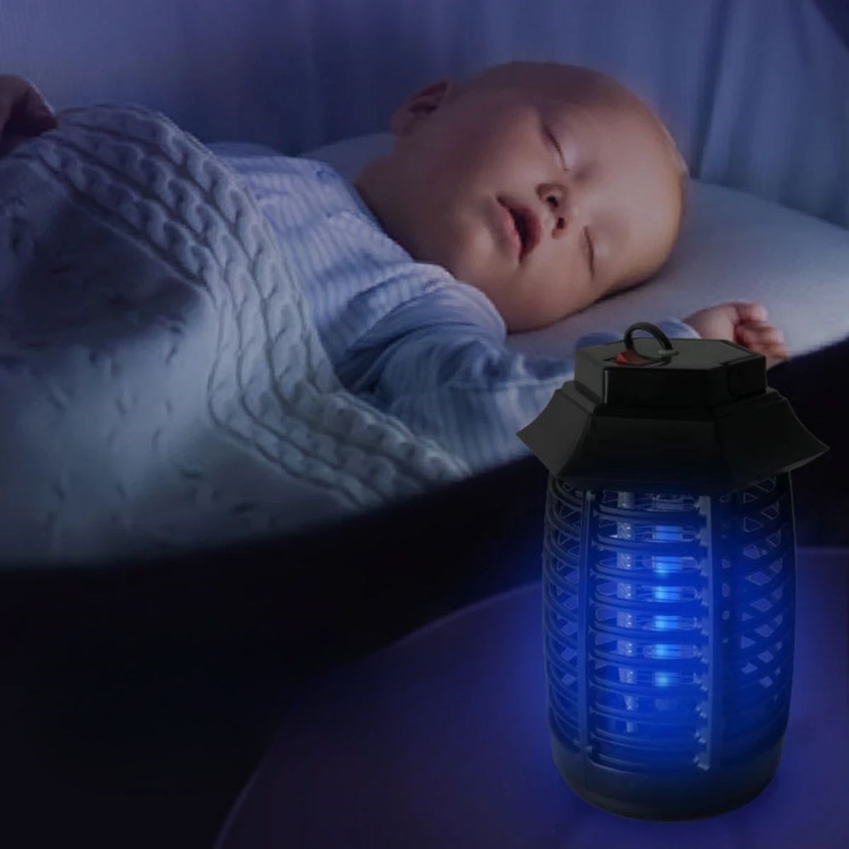 LED-Fliegenfalle mit Griff 2W UV-Licht Fliegenkiller Gerät (5563) #2