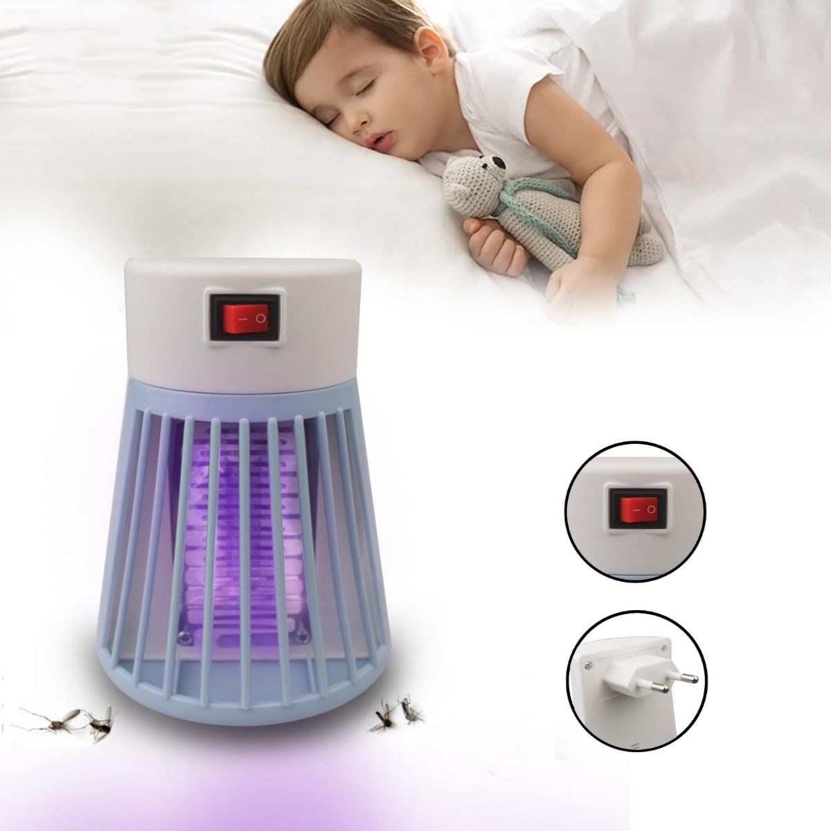 Prize Takılan UV Işık Sinek Öldürücü Lamba 1W (5563) #3