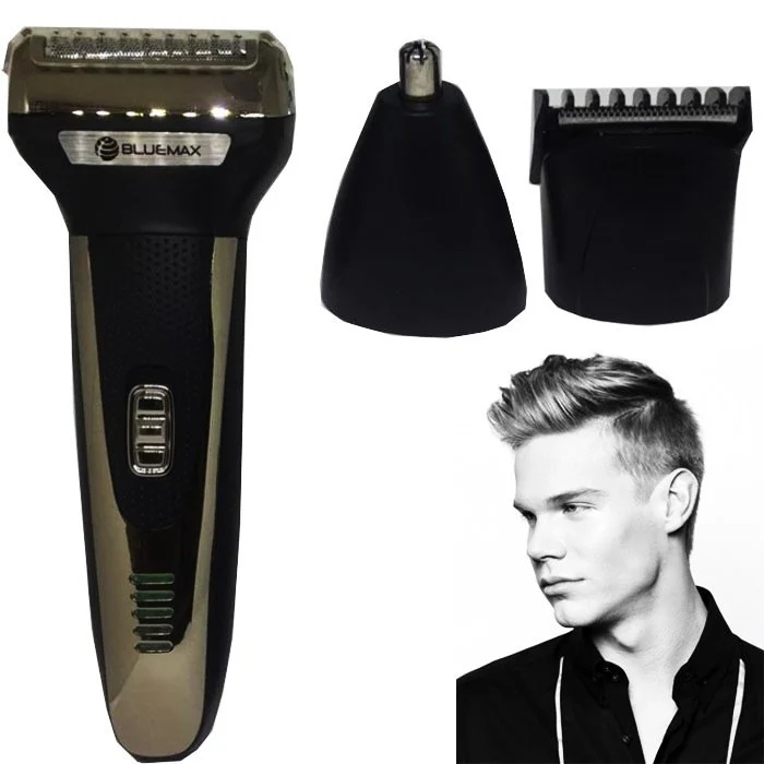 Triple Head Electric Shaver Men's Hair Beard Grooming Kit (5563) #4